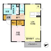 エスポワールの間取り画像