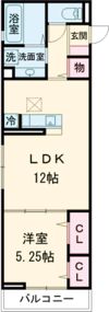 ボヌール江場の間取り画像