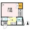 ハンナハイツの間取り画像