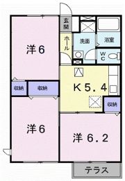 エトワール☆茜の間取り画像