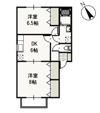 セシーズ兼基 Bの間取り画像