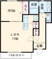エスポワールの間取り画像
