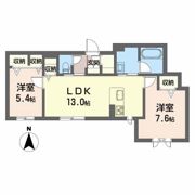 Sha Maison La.Pouseの間取り画像
