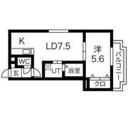 GLASS MARE西町(グラスマーレニシマチ)の間取り画像