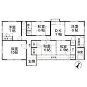 海老山町貸家の間取り画像