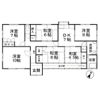 海老山町貸家の間取り画像