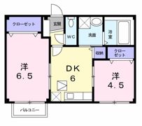 フィオーレ長行西の間取り画像