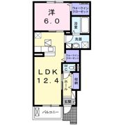 ヴィアーレⅠの間取り画像