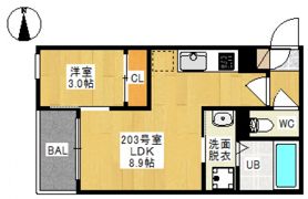 REGALEST 医大南(レガリスト イダイミナミ)の間取り画像
