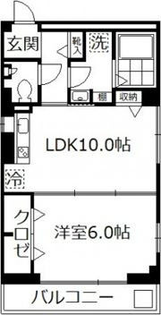 丸山ビルの間取り画像