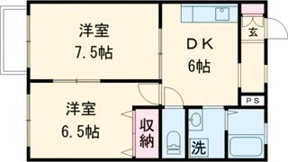 グランディール二本松 A棟の間取り画像