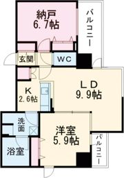 GROOVE堺東レジデンスの間取り画像