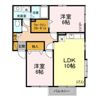 フォーシーズン白羽ABの間取り画像