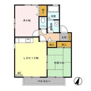 エーデル Ⅰの間取り画像