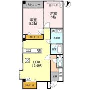 メープルハイムの間取り画像