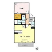 リビングタウン明ケ島 Bの間取り画像