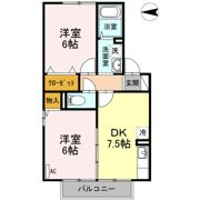 サウスフラッツⅡの間取り画像