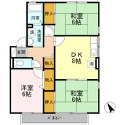 パティオ諏訪 A棟の間取り画像