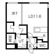 RESIDENCE SAPPORO T9の間取り画像