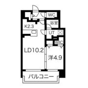 F中の島の間取り画像