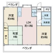 第2横吹小菅ビルの間取り画像