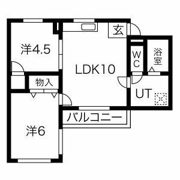 メゾンおちあいの間取り画像