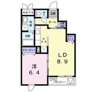 クレッシェンド・リリーⅡの間取り画像