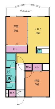 サンメゾン橋本弐番館の間取り画像