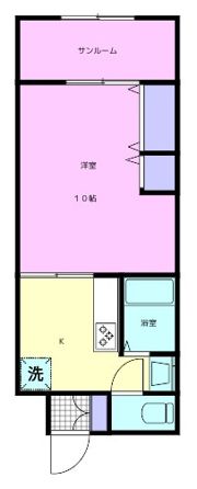 ハイツKOJIMAの間取り画像