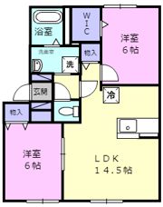 セジュール拓勇の間取り画像