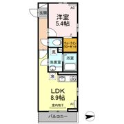 美麗・上町の間取り画像