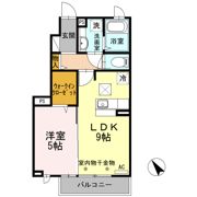 セジュールコト CD Dの間取り画像