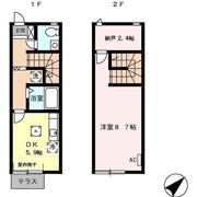 アビーロード Aの間取り画像