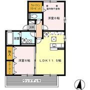セジュールの間取り画像