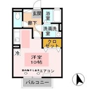 セジュールAMIKAⅡの間取り画像