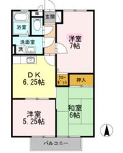コーポ真菅の間取り画像