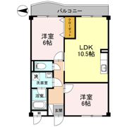 メゾンパレス新大宮の間取り画像