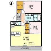 グランルミエールの間取り画像