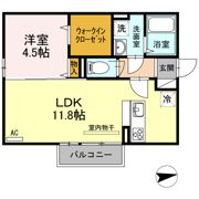 メゾンシャルム春日の間取り画像