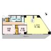 クレセントパル上之屋の間取り画像
