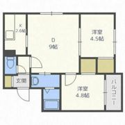 La Vita澄川(ラヴィータ澄川)の間取り画像