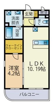 デーメーテールの間取り画像