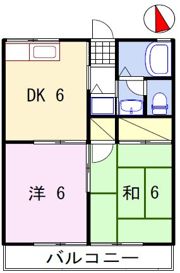 ハイツフローラの間取り画像