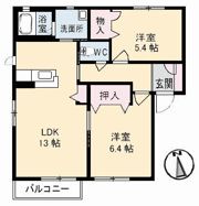 シャーメゾンManabeの間取り画像