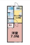 ハピネス松ヶ丘の間取り画像