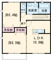 ラシーネ南山IIの間取り画像