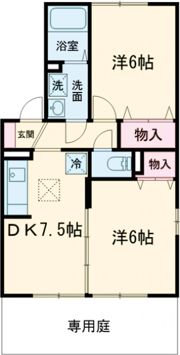 シャルマンわかば B棟の間取り画像
