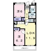 エスポワールの間取り画像