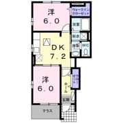 メゾンセレナーデAの間取り画像