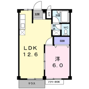 シティハイツ上田Ⅱの間取り画像